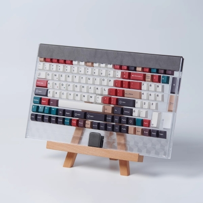 23x36cm PC Clear Display Case for Keycaps Set